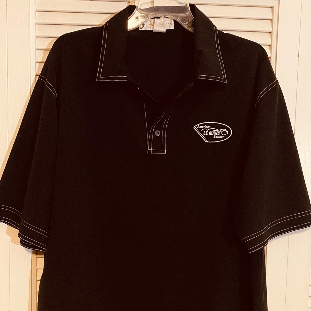 Le Mans Series Racing Dri fit black Polo XL
